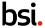 BSI logo featuring the lowercase letters "bsi" in a bold, black font with a small red dot near the bottom right corner.