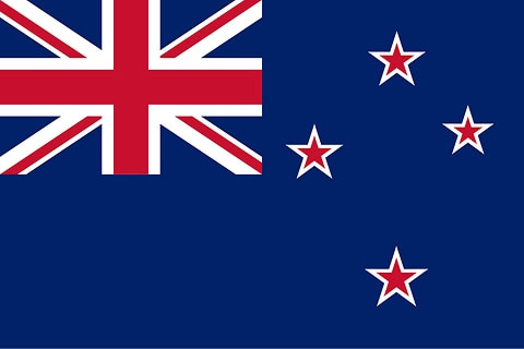 New Zealand country flag