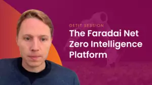The faradi net zero intelligence platform.